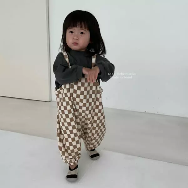 Go;u - Korean Baby Fashion - #babygirlfashion - Bebe Ggakdduk Overalls - 8
