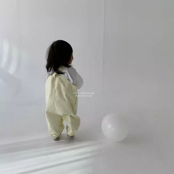 Go;u - Korean Baby Fashion - #babylifestyle - Bebe Cross Overall - 10