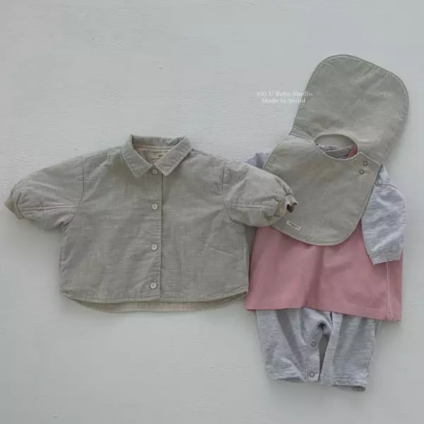 Go;u - Korean Baby Fashion - #babylifestyle - Bebe Circle Jacket - 4