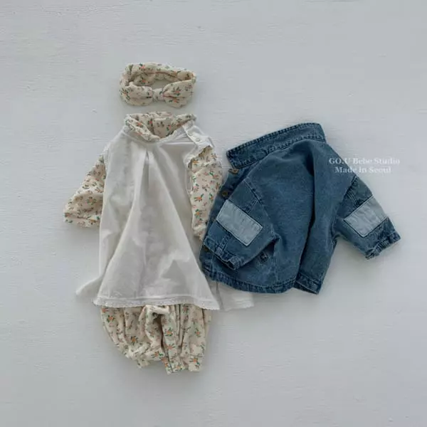 Go;u - Korean Baby Fashion - #babyoninstagram - Bebe Special Jacket - 3
