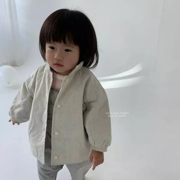 Go;u - Korean Baby Fashion - #babyoutfit - Bebe Circle Jacket - 7