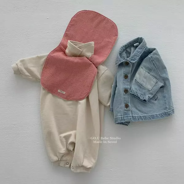 Go;u - Korean Baby Fashion - #babyoutfit - Bebe Sailor Bodysuit