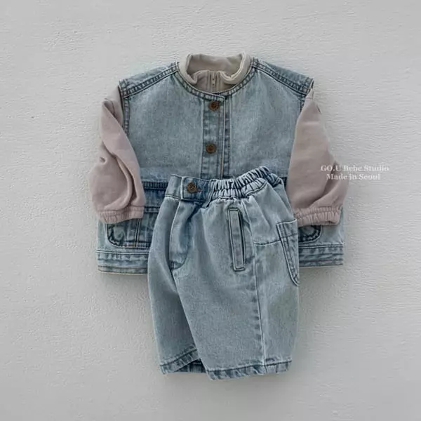 Go;u - Korean Baby Fashion - #babyoutfit - Bebe Dangdong Pants - 3