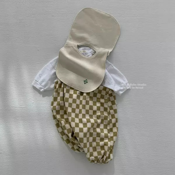 Go;u - Korean Baby Fashion - #babyoutfit - Bebe Spring Spring Bib