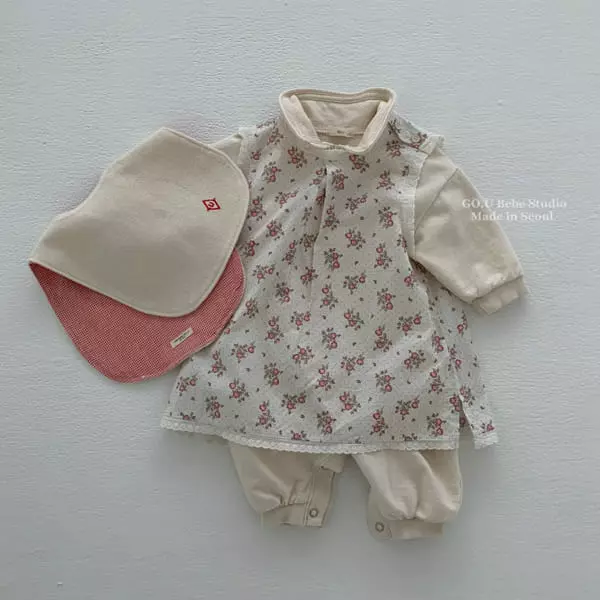 Go;u - Korean Baby Fashion - #babywear - Bebe Sailor Bodysuit - 2