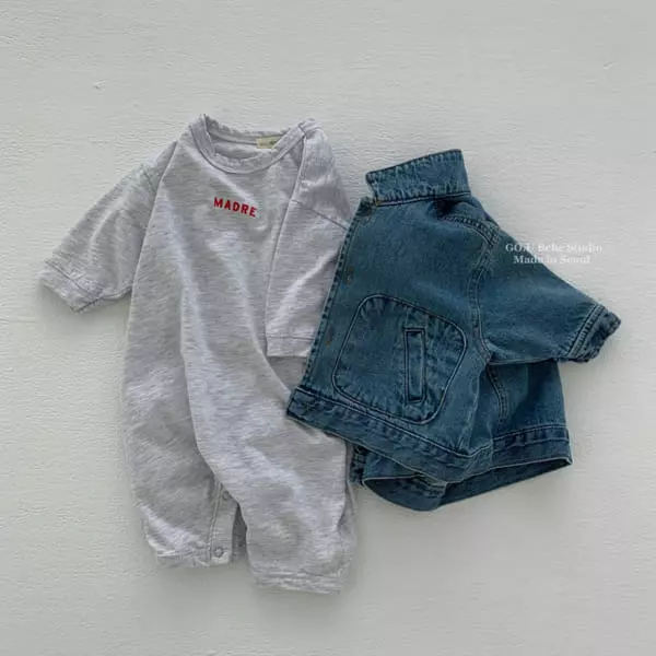 Go;u - Korean Baby Fashion - #babywear - Bebe Mama Bodysuit