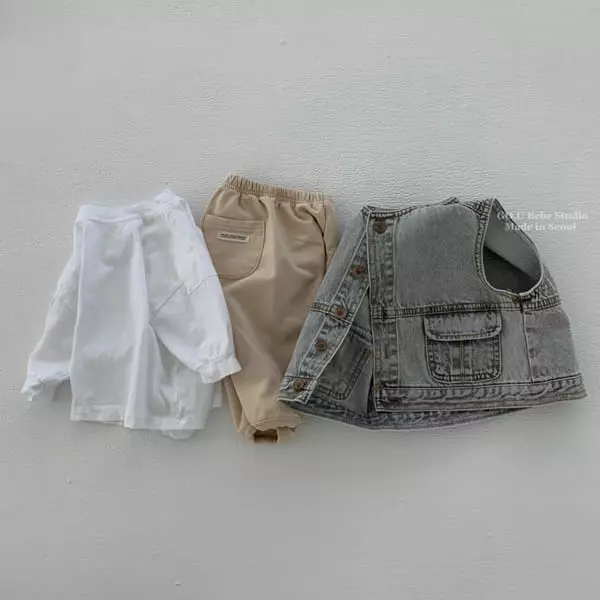 Go;u - Korean Baby Fashion - #babyoutfit - Bebe Sticky Pants - 4