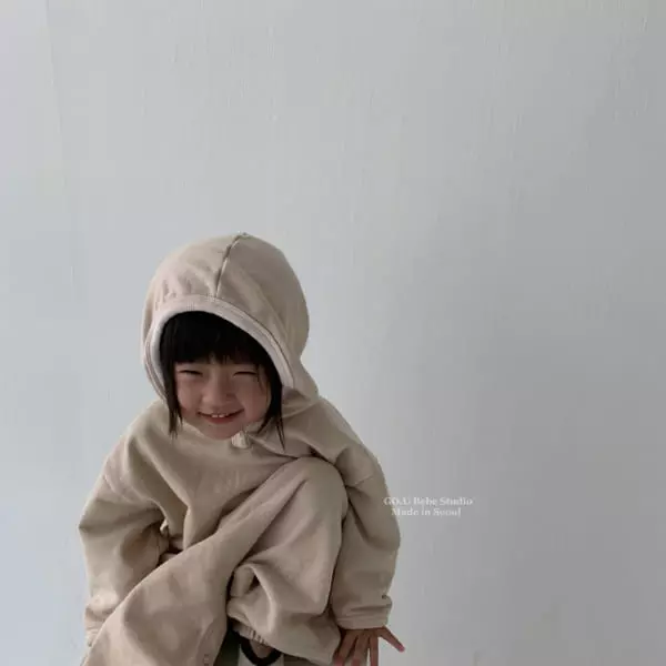 Go;u - Korean Baby Fashion - #onlinebabyboutique - Bebe Hoody Bodysuit - 5