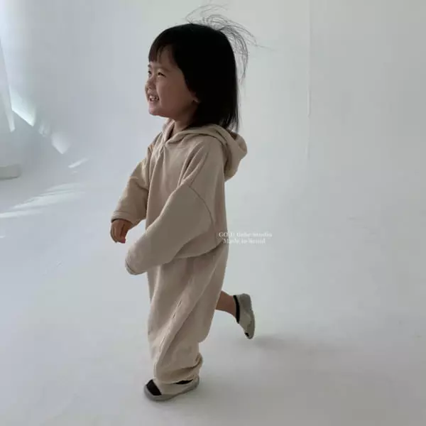 Go;u - Korean Baby Fashion - #smilingbaby - Bebe Hoody Bodysuit - 7