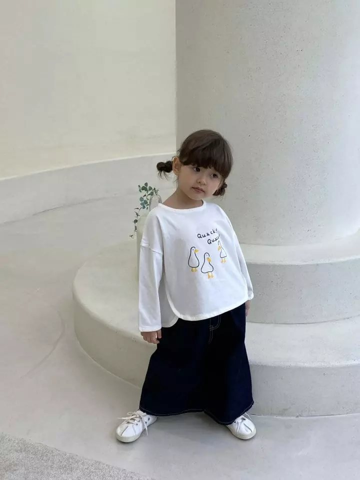 Green Tomato - Korean Children Fashion - #childrensboutique - Duck Tee