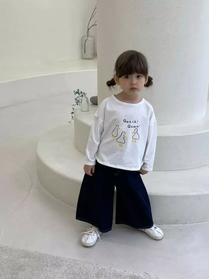 Green Tomato - Korean Children Fashion - #designkidswear - Duck Tee - 2