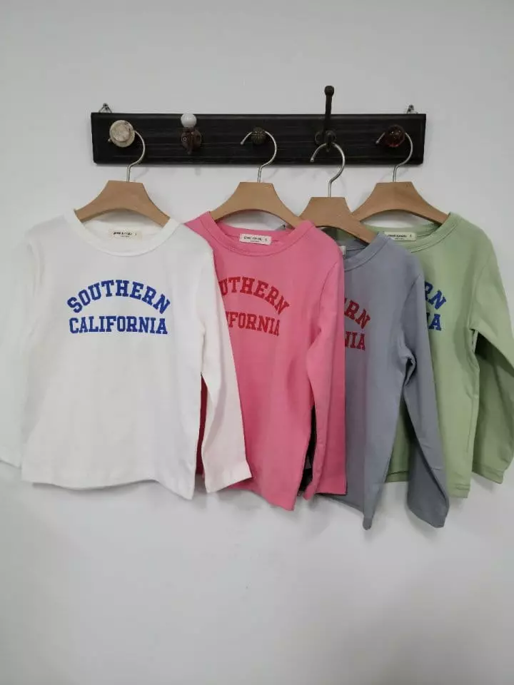 Green Tomato - Korean Children Fashion - #discoveringself - California Tee - 11