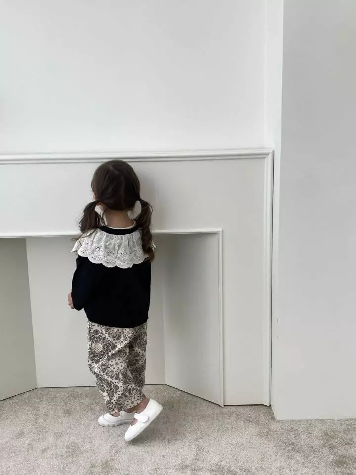 Green Tomato - Korean Children Fashion - #fashionkids - Paisely Wrinkle Pants - 2