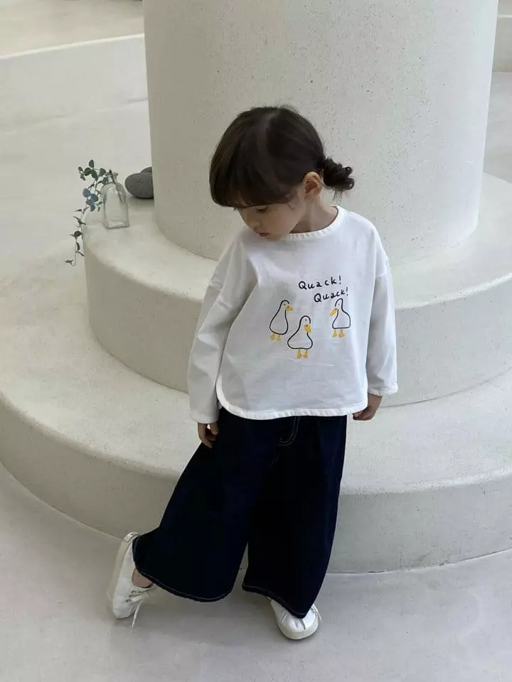 Green Tomato - Korean Children Fashion - #kidsstore - Duck Tee - 6