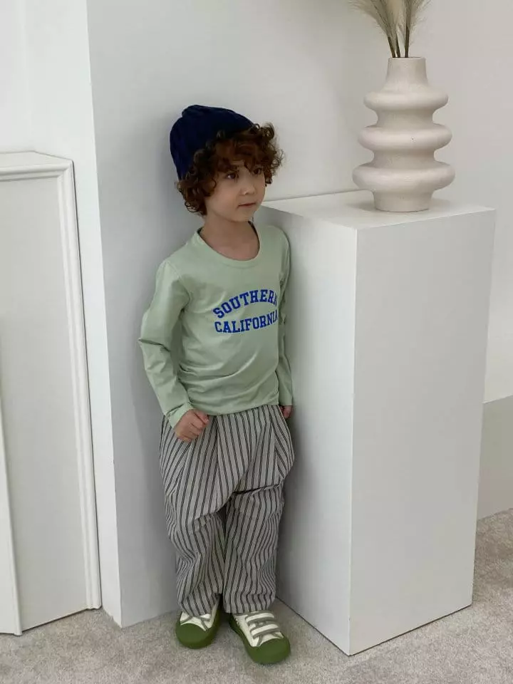 Green Tomato - Korean Children Fashion - #minifashionista - California Tee - 4