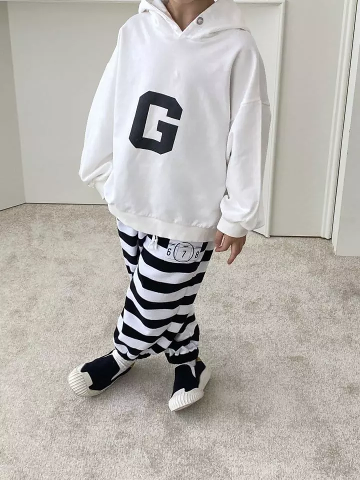 Green Tomato - Korean Children Fashion - #stylishchildhood - G Hoody - 5