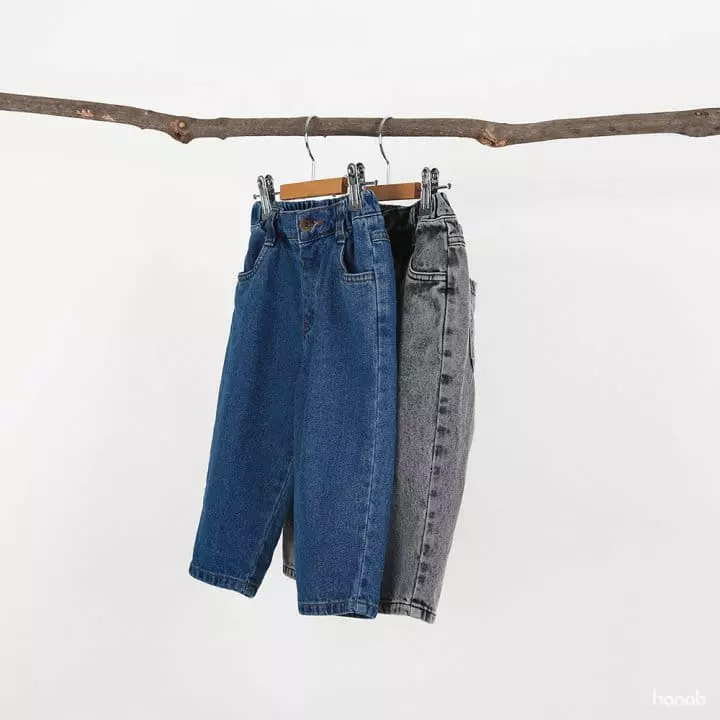 Hanab - Korean Children Fashion - #designkidswear - Stone Washing Jeans - 2