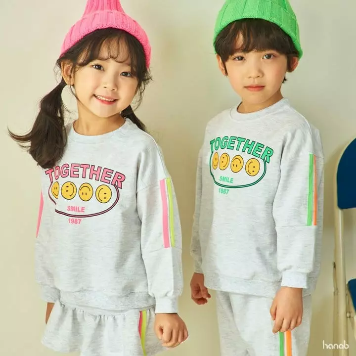 Hanab - Korean Children Fashion - #fashionkids - Together Top Bottom Set