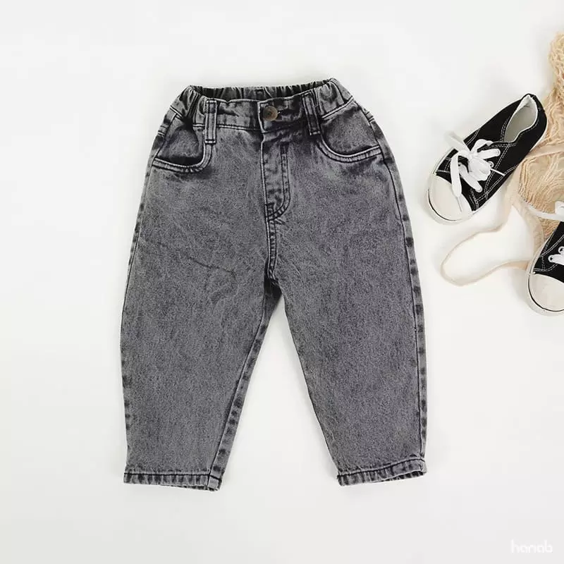 Hanab - Korean Children Fashion - #kidsshorts - Stone Washing Jeans - 5