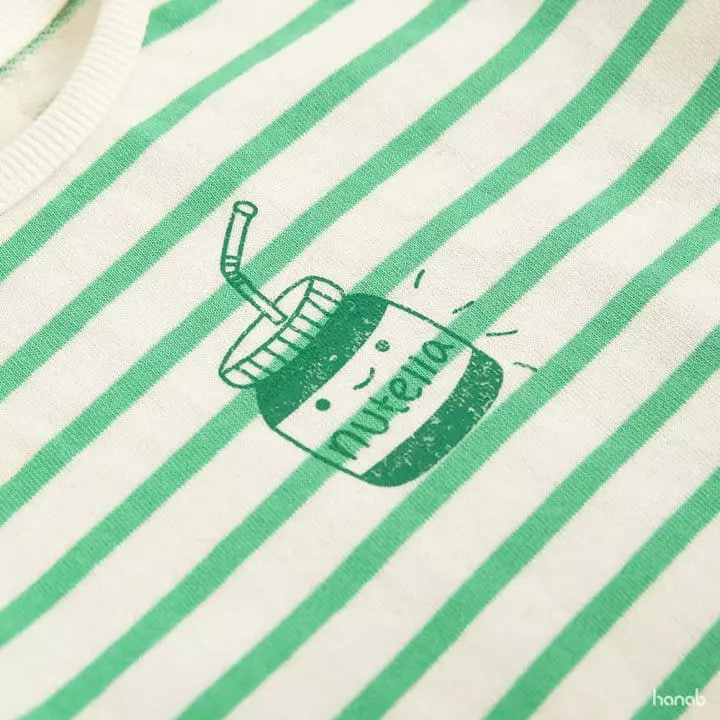 Hanab - Korean Children Fashion - #kidsstore - Choco Stripes Tee - 8