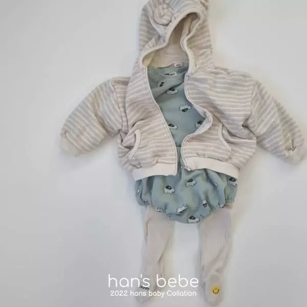 Han's - Korean Baby Fashion - #babyboutique - Bebe Happy Foot Leggings - 8
