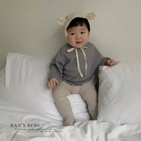 Han's - Korean Baby Fashion - #babyboutique - Bebe Back Point Leggings - 5