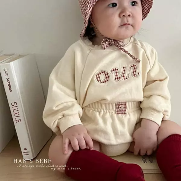 Han's - Korean Baby Fashion - #babyboutique - Bebe Square Check Bloomer