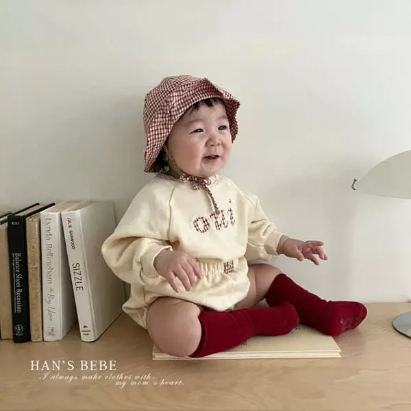 Han's - Korean Baby Fashion - #babyclothing - Bebe Oui Raglan Sweatshirt - 6