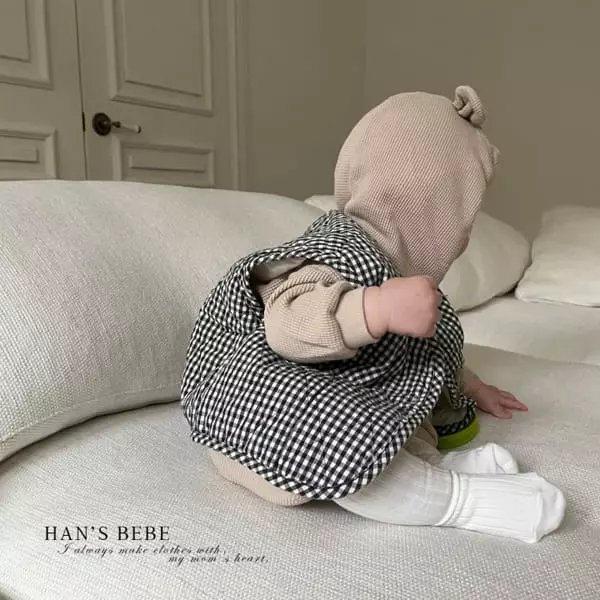 Han's - Korean Baby Fashion - #babyfashion - Bebe Pocket Piping Vest - 3