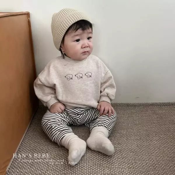 Han's - Korean Baby Fashion - #babyfever - Bebe Loose Sweatshirt - 9