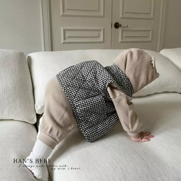 Han's - Korean Baby Fashion - #babyfashion - Bebe Pocket Piping Vest - 4