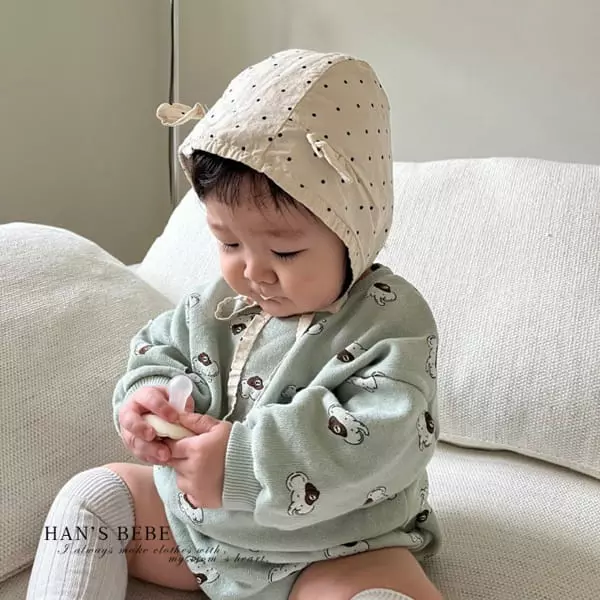 Han's - Korean Baby Fashion - #babygirlfashion - Bebe Elphan Top Bottom Set - 8