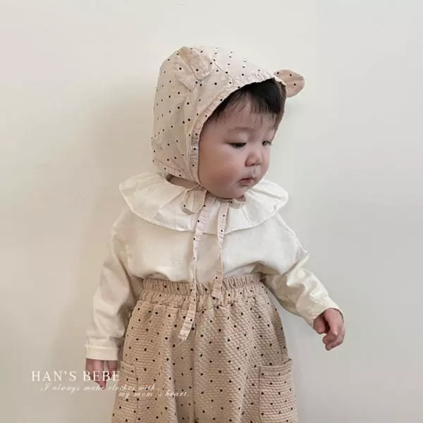 Han's - Korean Baby Fashion - #babyfever - Bebe Bear Hat - 4