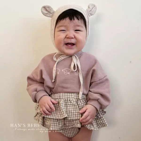 Han's - Korean Baby Fashion - #babygirlfashion - Bebe Frill Bloomers