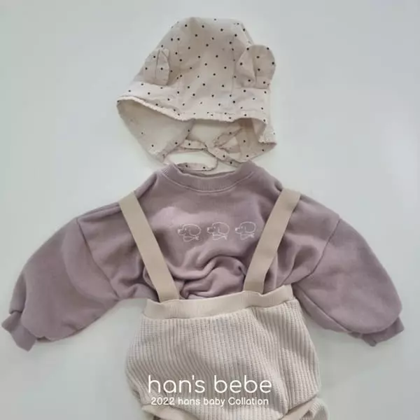 Han's - Korean Baby Fashion - #babyoninstagram - Bebe Loose Sweatshirt - 12