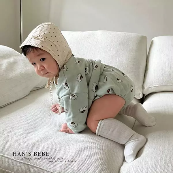 Han's - Korean Baby Fashion - #babyoninstagram - Bebe Elphan Top Bottom Set - 10