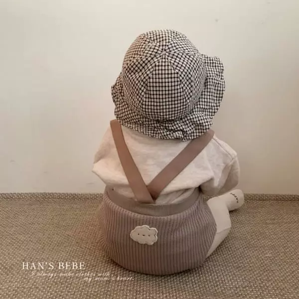 Han's - Korean Baby Fashion - #babyoninstagram - Bebe Milk Dungarees Blommers