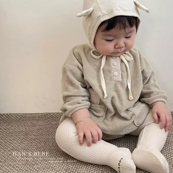 Han's - Korean Baby Fashion - #babyoutfit - Bebe Bear Hat - 8