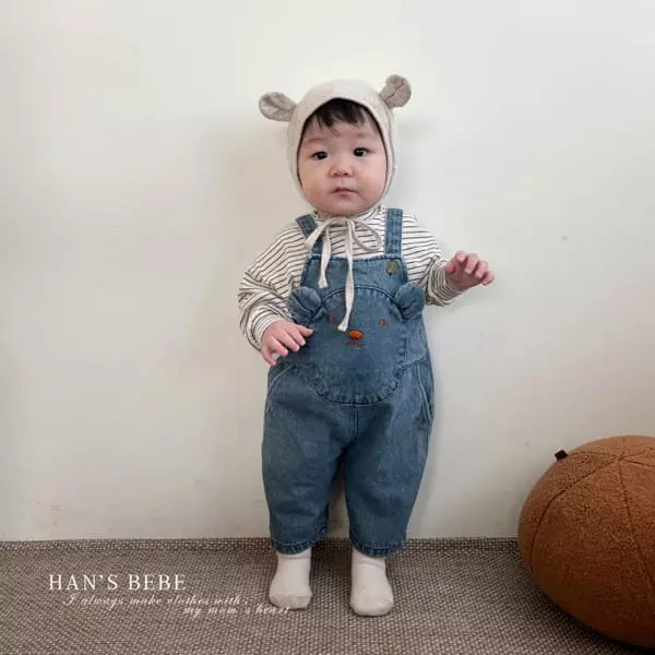 Han's - Korean Baby Fashion - #babyoutfit - Bebe Stripes Tee - 7