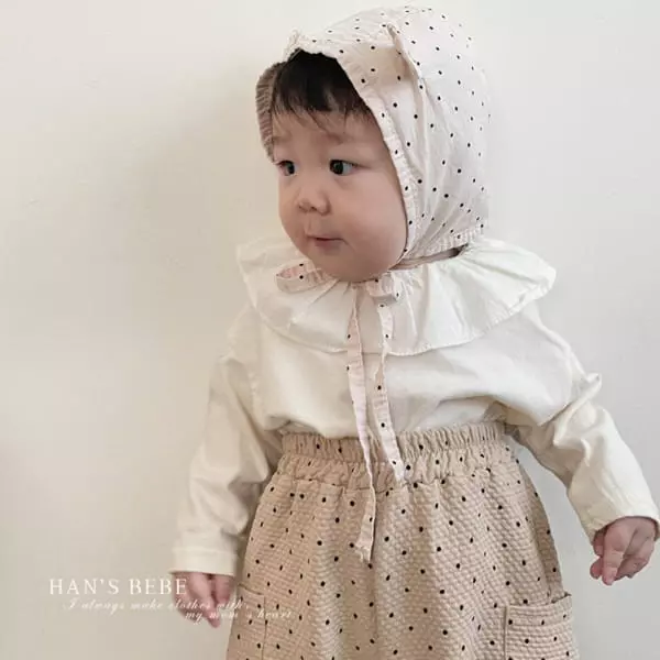 Han's - Korean Baby Fashion - #babyoutfit - Bebe Frill Drop Tee - 5