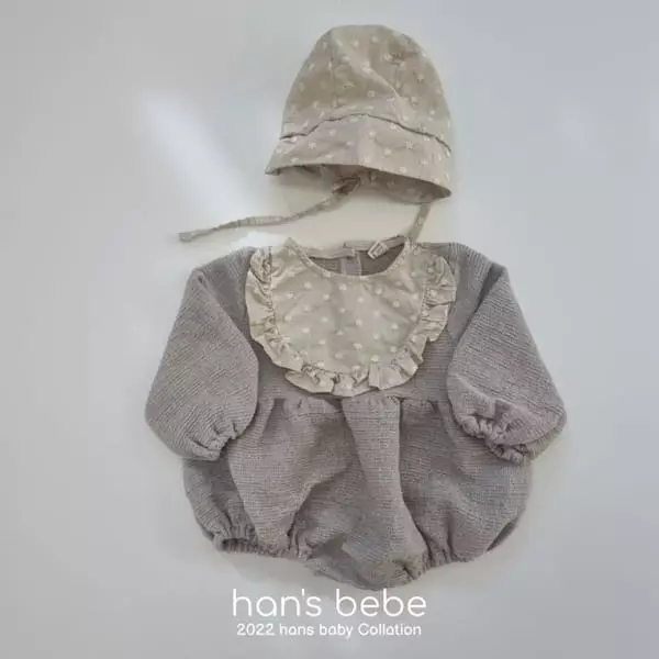 Han's - Korean Baby Fashion - #onlinebabyboutique - Bebe Lace Bodysuit - 10