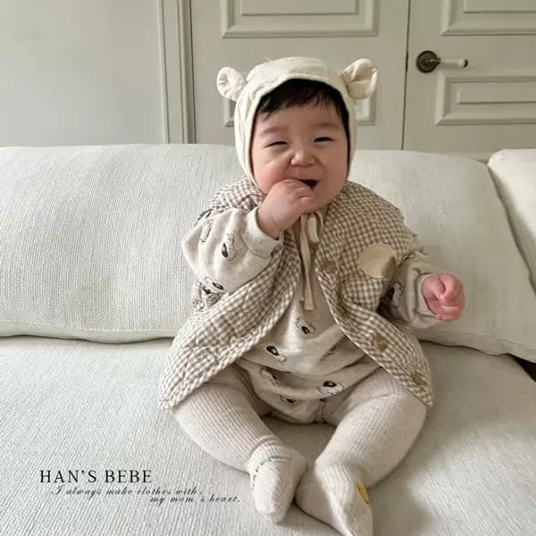 Han's - Korean Baby Fashion - #onlinebabyshop - Bebe Bear Hat - 12