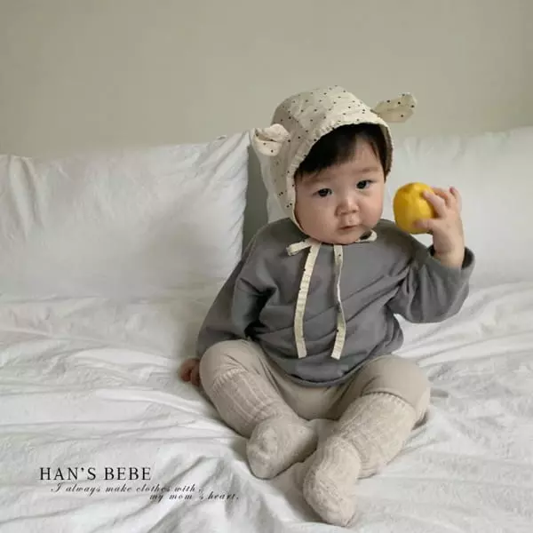 Han's - Korean Baby Fashion - #onlinebabyboutique - Bebe Back Point Leggings - 4