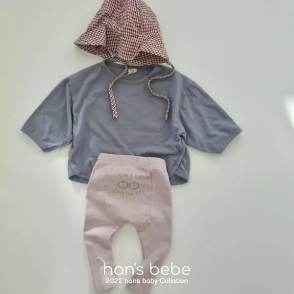 Han's - Korean Baby Fashion - #smilingbaby - Bebe Soft Piping Tee - 6