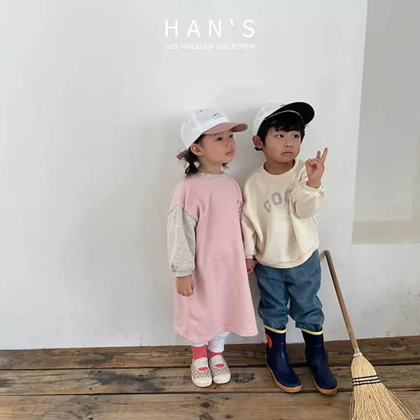 Han's - Korean Children Fashion - #Kfashion4kids - Color Patch Sweatshirt - 9
