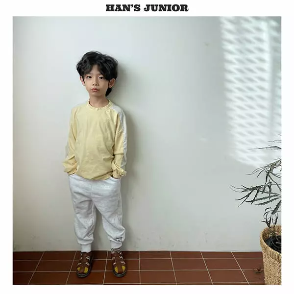 Han's - Korean Children Fashion - #Kfashion4kids - Slit Tee - 8