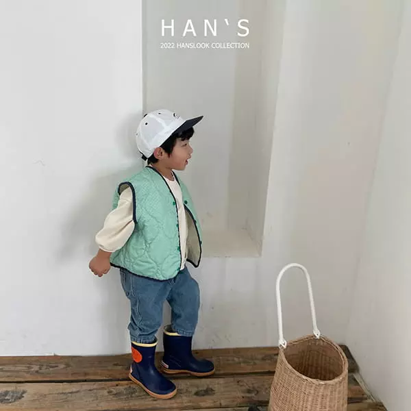 Han's - Korean Children Fashion - #childrensboutique - Vivi Reversible Vest - 7