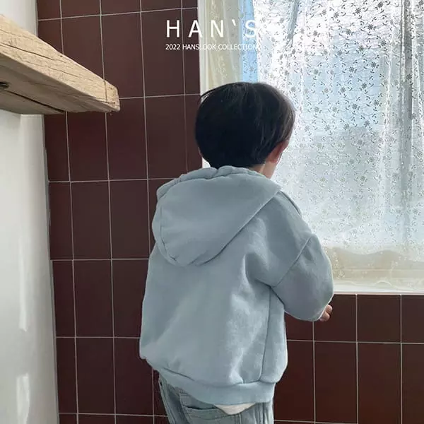 Han's - Korean Children Fashion - #childofig - Zipper Hoody Sweatshirt - 4