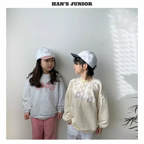 Han's - Korean Children Fashion - #childrensboutique - Color Patch Sweatshirt - 2