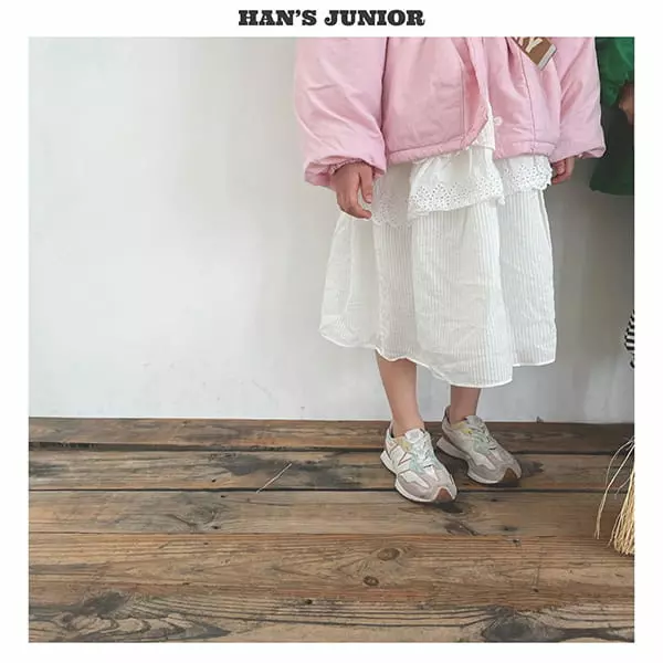 Han's - Korean Children Fashion - #childrensboutique - Lace Can Can Skirt - 12